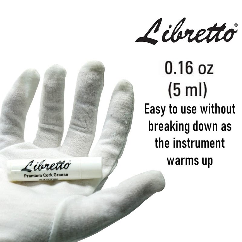 Libretto Premium Brass Slide Grease Stick, 0.16 oz (5 ml), Odorless & Pure, Great Materials from Japan, 100% Special-blended Formula, Thick & Sticky, Best to Extend Life of Trumpet, French Horn & Tuba - Image 3
